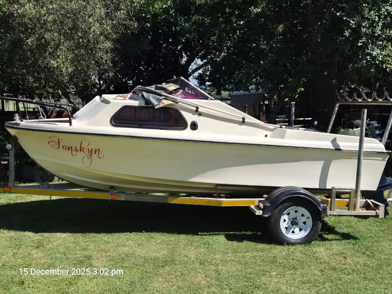 Cabin Fishing Boat for Sale – Mono Hull | Yamaha 60HP - Private Seller Cabin Fishing Boat for Sale – Mono Hull | Yamaha 60HP - Private Seller