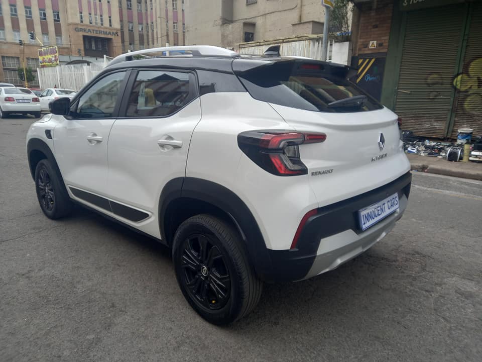 2021 RENAULT KIGER XTRONIC, 1.0 PETROL TURBO ENGINE, MANUAL, MILEAGE 57000KM, WHITE COLOR