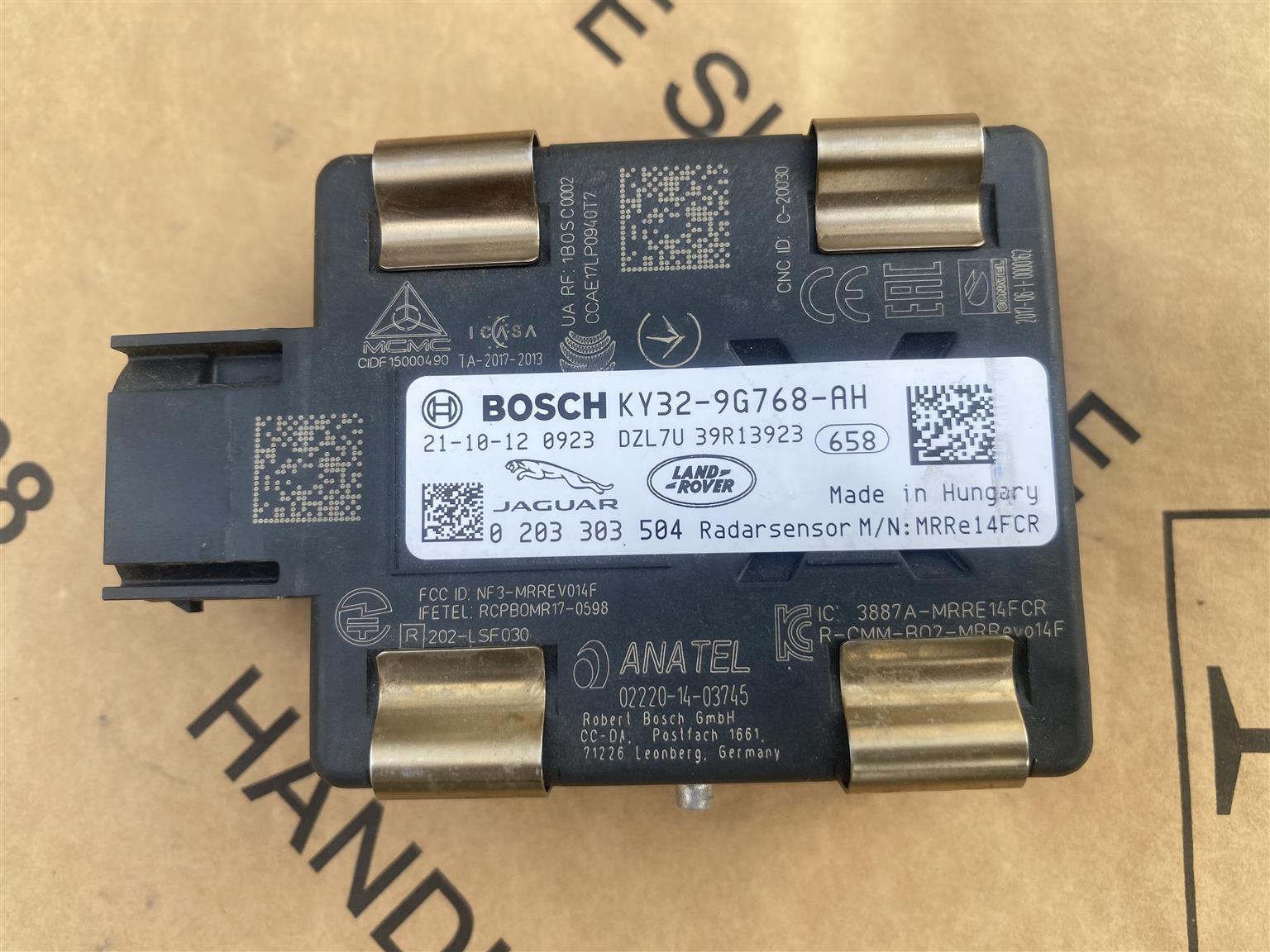 2021 RANGE ROVER SPORT L494 CRUISE CONTROL RADAR SENSOR FOR SALE. IN PRISTINE - Private Seller