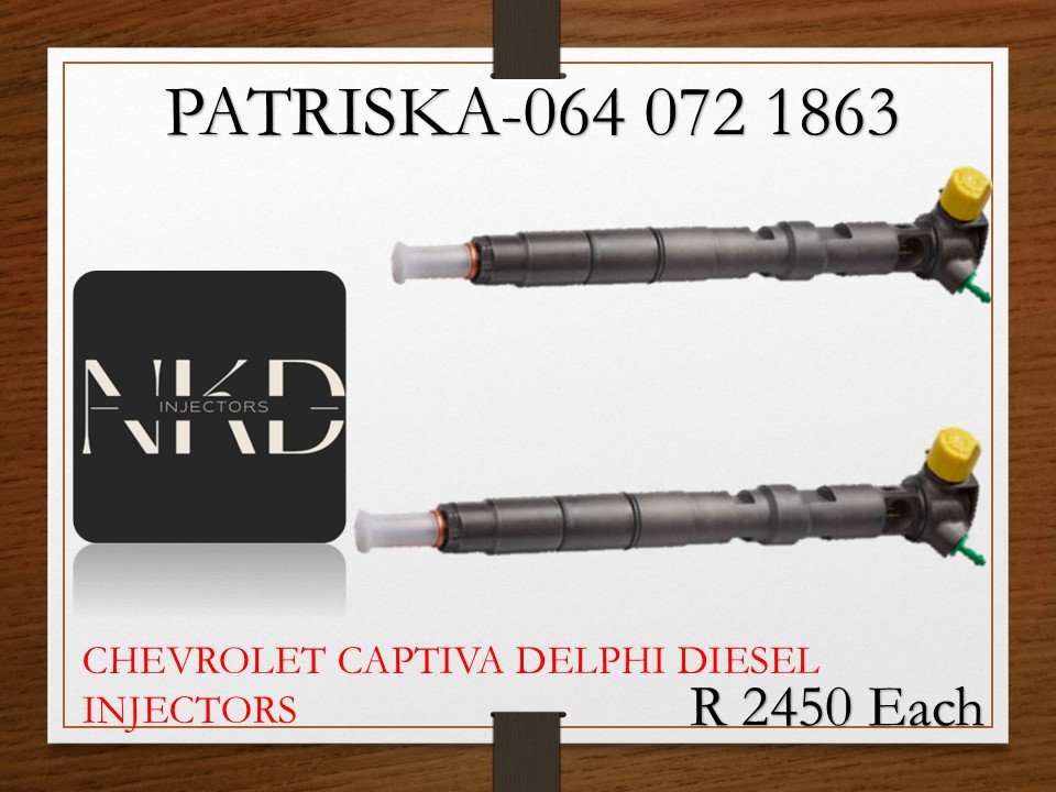 CHEVROLET CAPTIVA DELPHI DIESEL INJECTORS FOR SALE - Private Seller CHEVROLET CAPTIVA DELPHI DIESEL INJECTORS FOR SALE - Private Seller