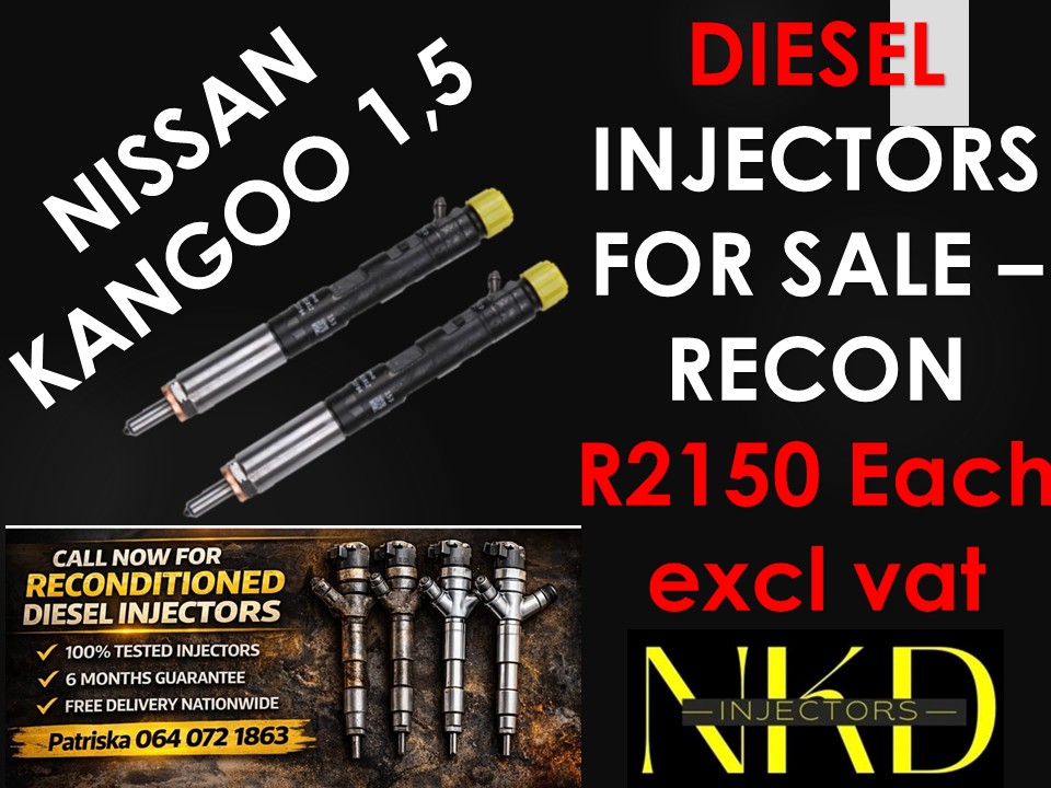 NISSAN KANGOO - INJECTORS -PRICE ON REQUEST NEW OR RECONED - Private Seller NISSAN KANGOO - INJECTORS -PRICE ON REQUEST NEW OR RECONED - Private Seller