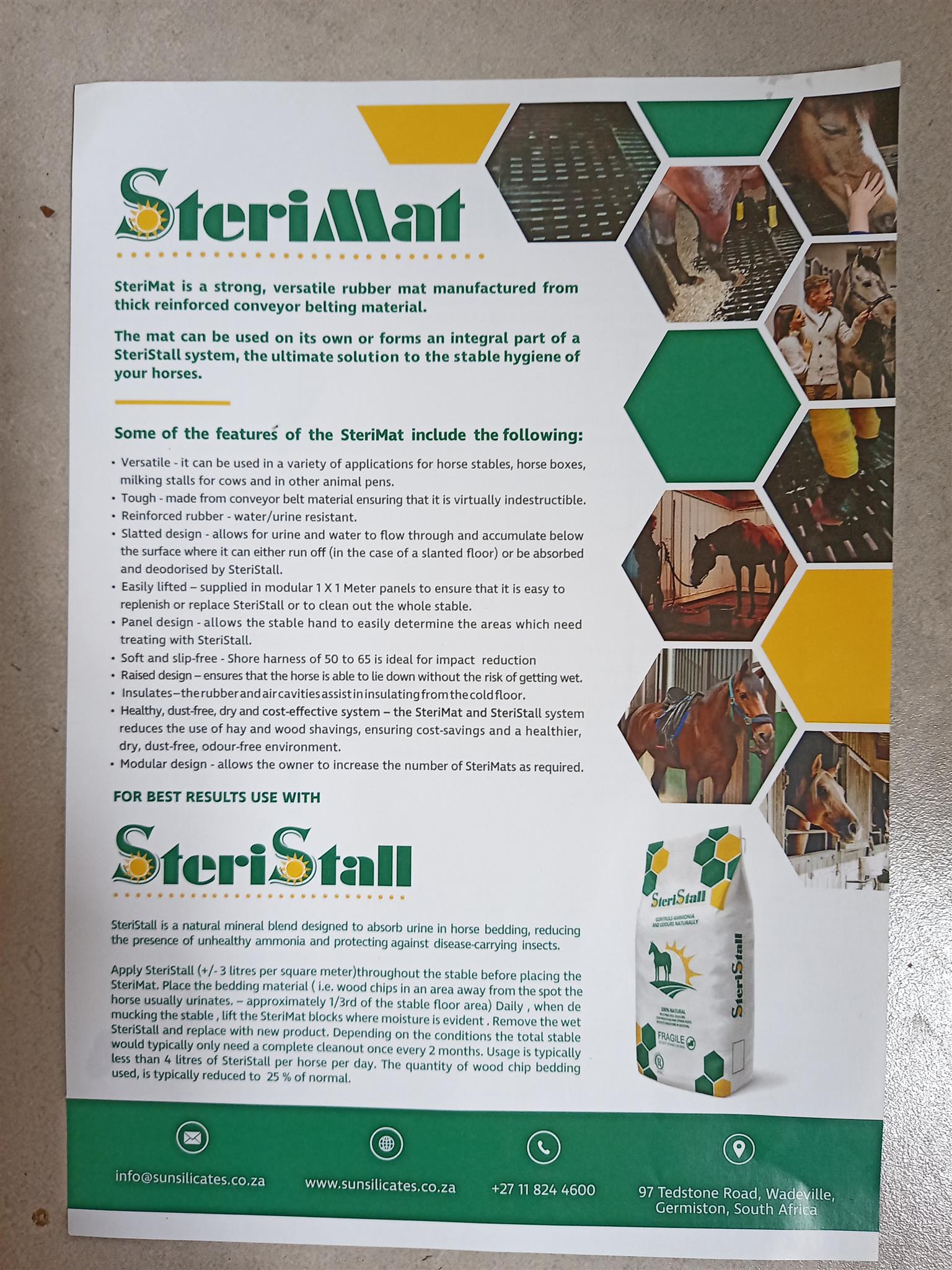 Steri Stall & Mats for Horses