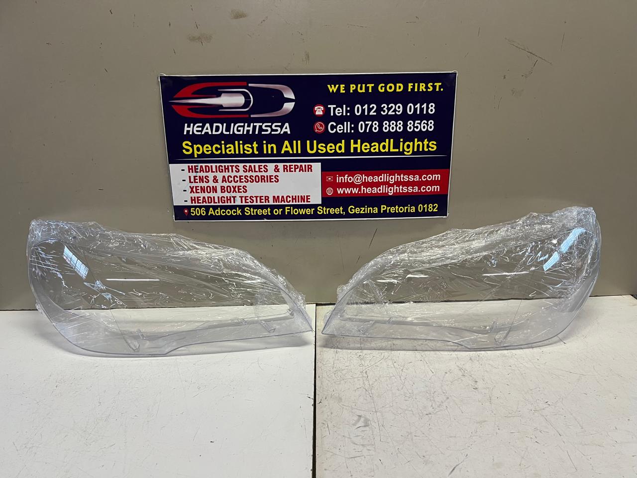 BMW X5 E70 left and right side headlight replacement lens (xenon & halogen) - Private Seller BMW X5 E70 left and right side headlight replacement lens (xenon & halogen) - Private Seller