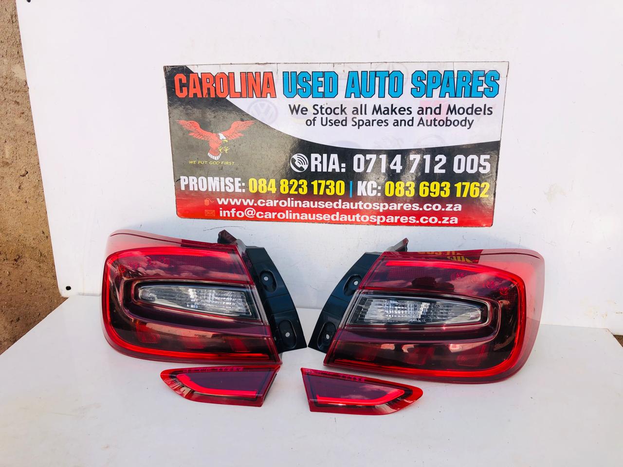 Suzuki Baleno and Toyota Starlet left and right side inner and outer taillight - Private Seller Suzuki Baleno and Toyota Starlet left and right side inner and outer taillight - Private Seller