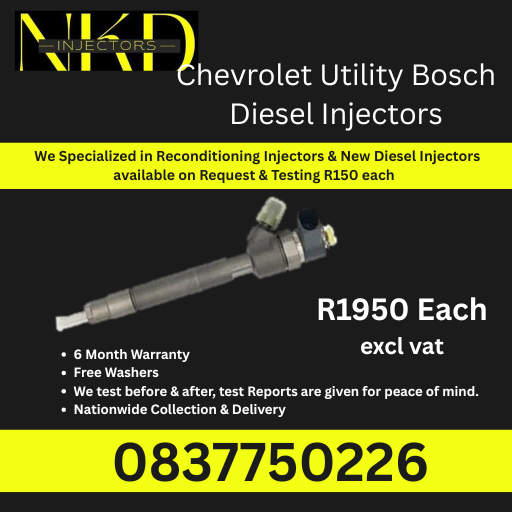 CHEVROLET UTILTY BOSCH DIESEL INJECTORS FOR SALE - Private Seller CHEVROLET UTILTY BOSCH DIESEL INJECTORS FOR SALE - Private Seller