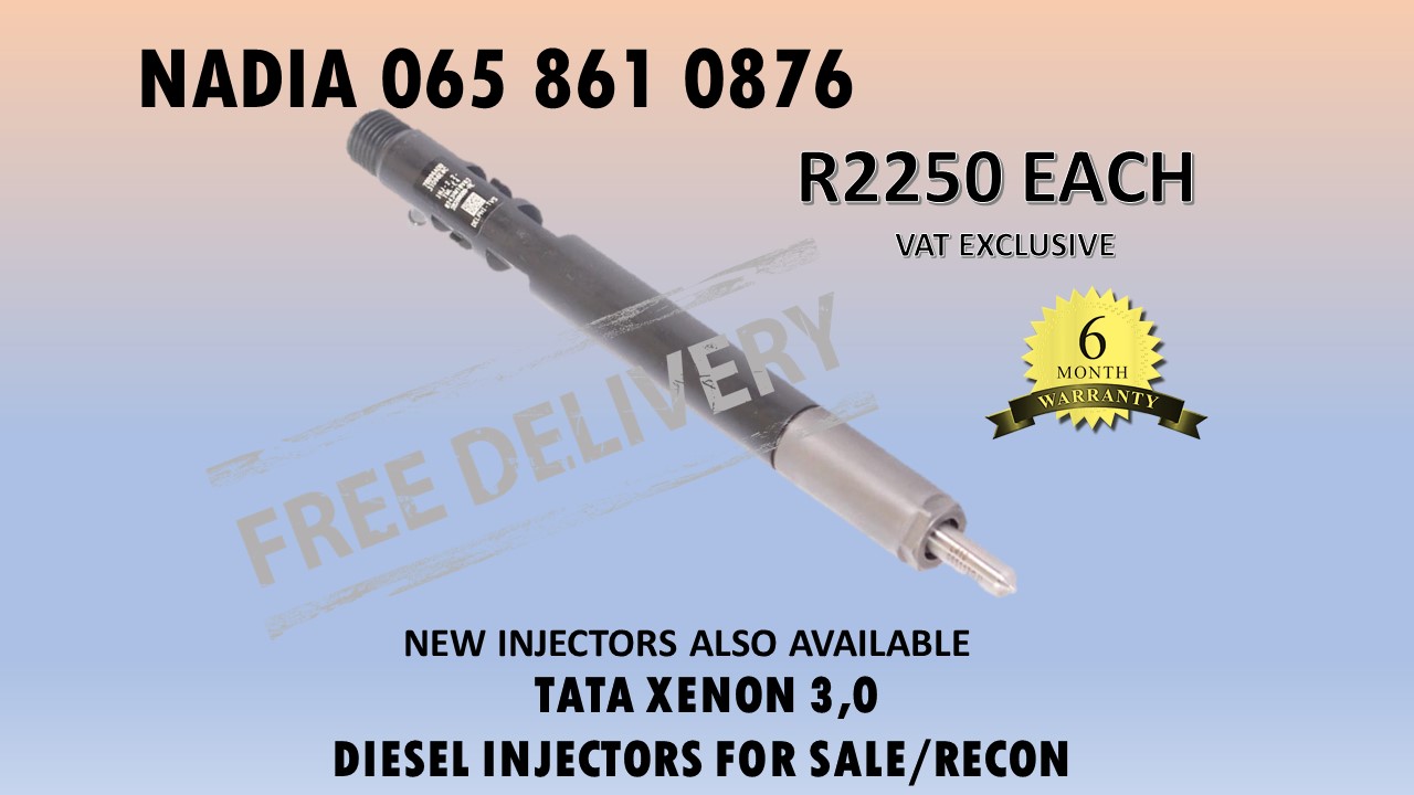 DIESEL INJECTORS FOR SALE FOR TATA XENON 3.0 - Private Seller DIESEL INJECTORS FOR SALE FOR TATA XENON 3.0 - Private Seller