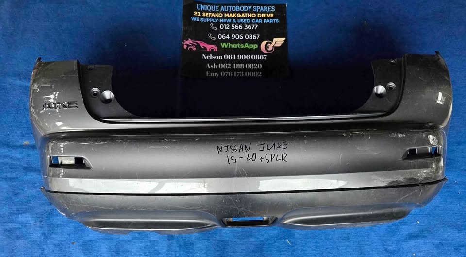 Nissan Juke Rear Back Bumper With Spoiler