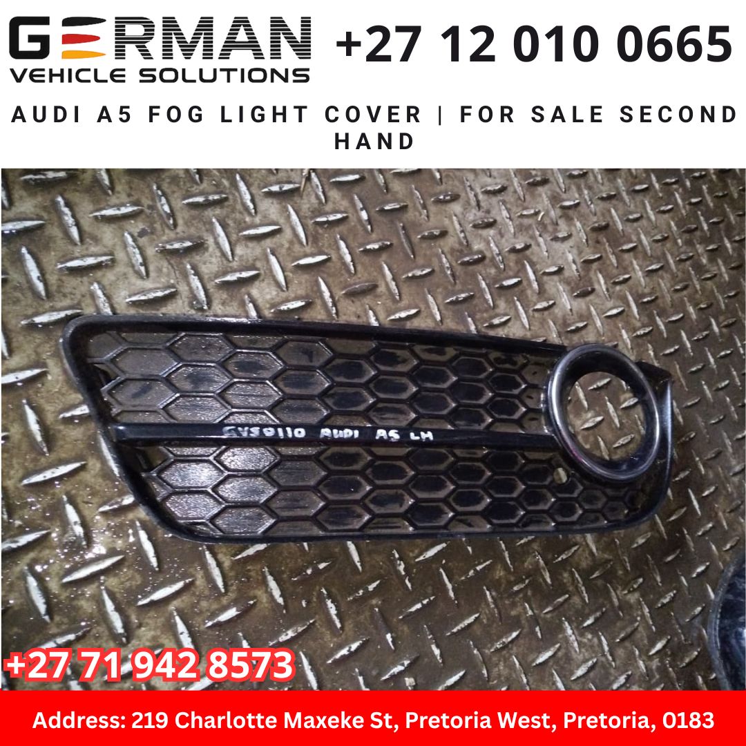 Audi A5 fog light cover for sale second hand - Private Seller Audi A5 fog light cover for sale second hand - Private Seller
