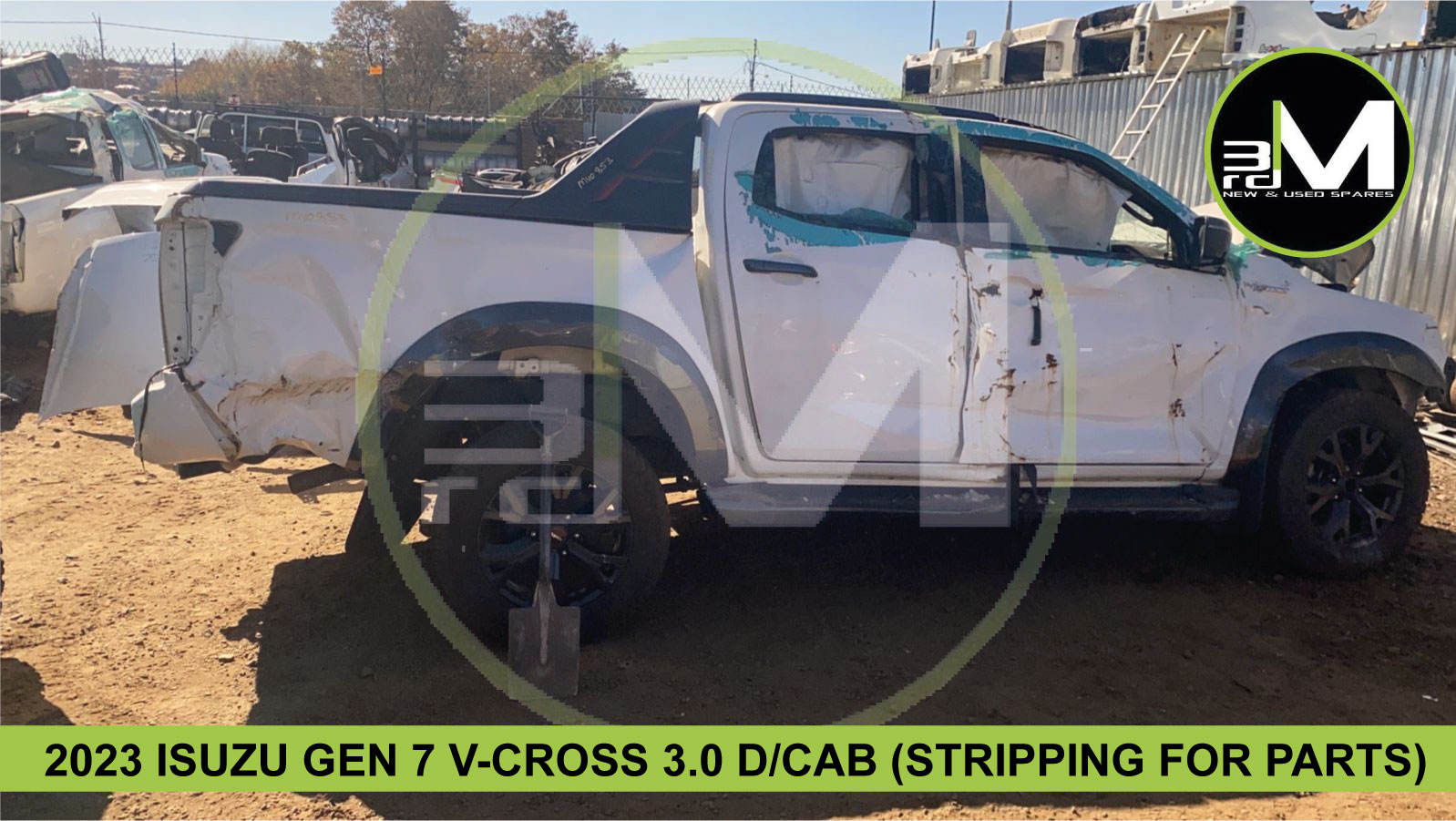 2023 ISUZU GEN 7 V-CROSS 3.0 D/CAB (STRIPPING FOR PARTS)