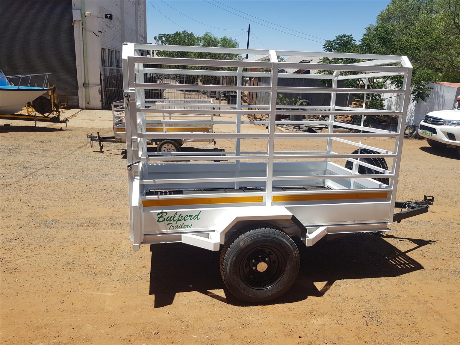 A 2.5m x 1.5m x 1.7m Agricultural Livestock Trailer / build Trailers ...