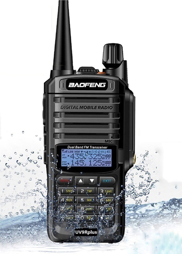 BAOFENG UV-9R Plus Walkie Talkie VHF UHF Dual Band 15W Handheld Two Way Radio / Transceiver. All NEW