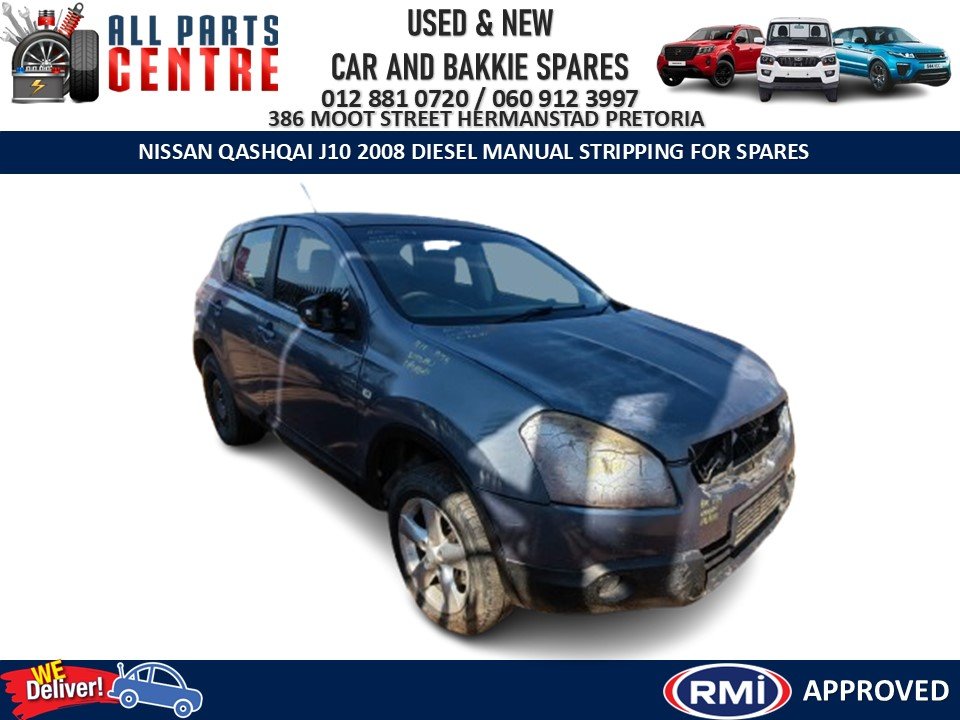 Nissan Qashqai J10 2008 Diesel Manual Stripping for Spares - Private Seller Nissan Qashqai J10 2008 Diesel Manual Stripping for Spares - Private Seller