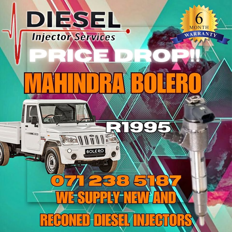 MAHINDRA BOLERO DIESEL INJECTORS FOR SALE OR RECON - Private Seller MAHINDRA BOLERO DIESEL INJECTORS FOR SALE OR RECON - Private Seller
