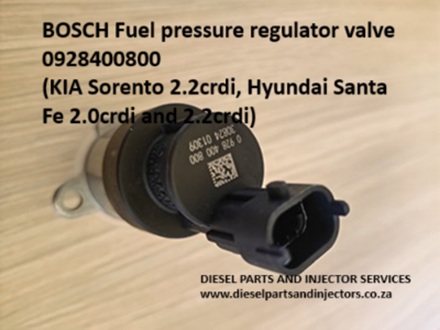 Hyundai Sante Fe – BOSCH Fuel pressure regulator valve.