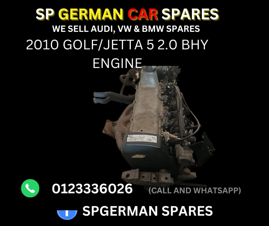 2010 GOLF/JETTA 5 2.0 BHY ENGINE FOR SALE!! - Private Seller