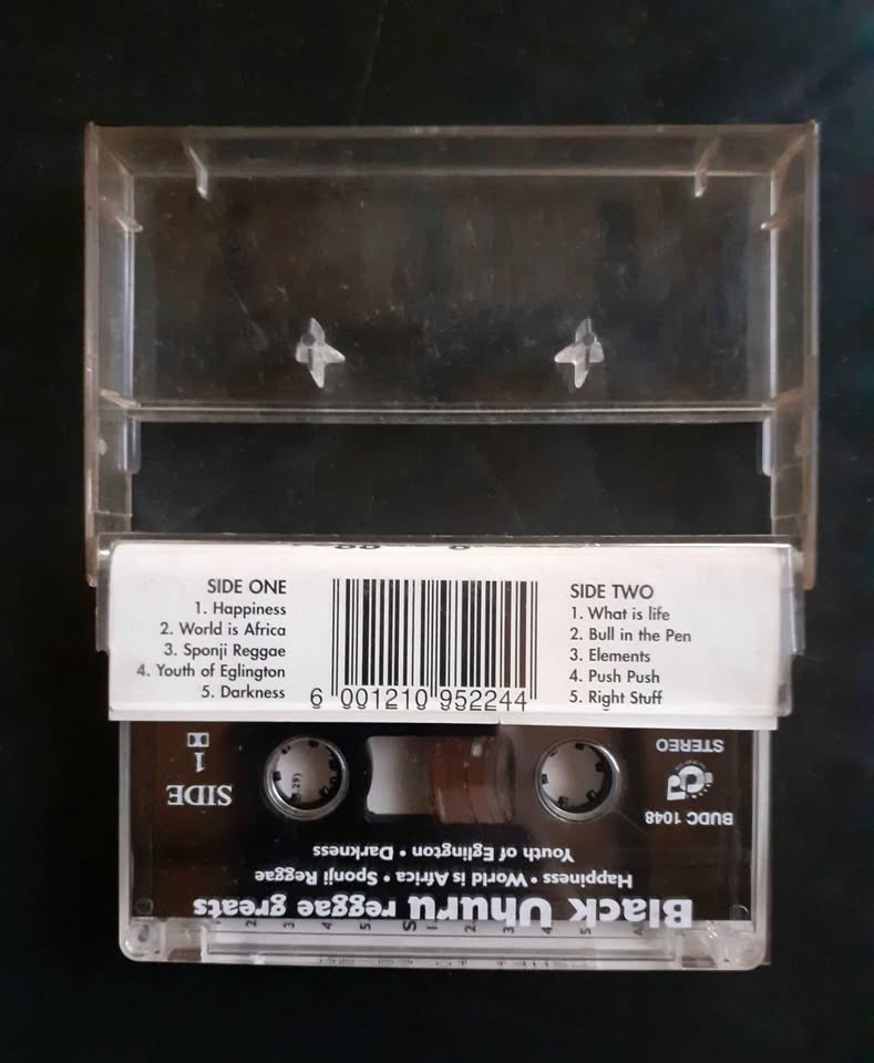 Black Uhuru - Reggae Greats Cassette Tape