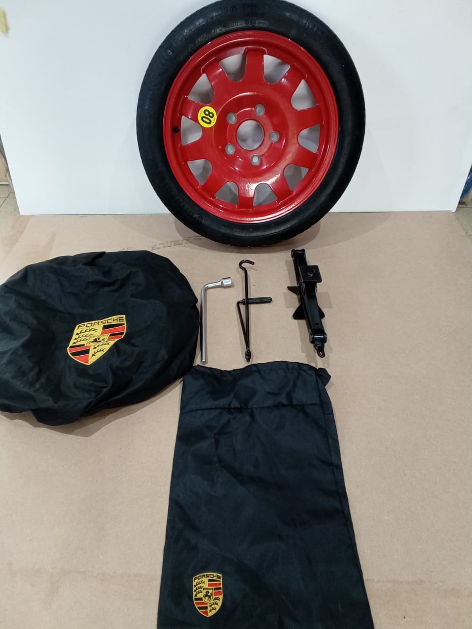 Porsche Boxster/Cayman 17 inch Space Saver Spare Wheel kit - Private Seller Porsche Boxster/Cayman 17 inch Space Saver Spare Wheel kit - Private Seller