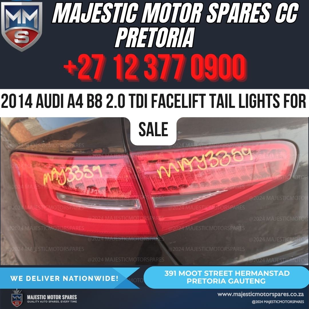 2014 Audi A4 B8 tail lights for Sale 2014 Audi A4 B8 tail lights for Sale