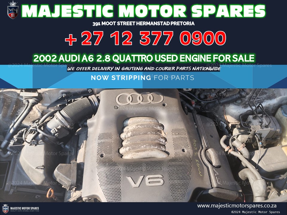 2002 Audi A6 2.8 engine for sale second hand - Private Seller 2002 Audi A6 2.8 engine for sale second hand - Private Seller