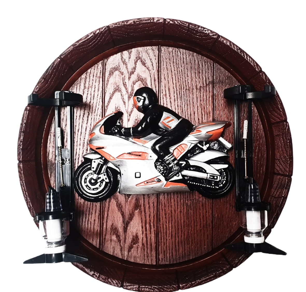 SUPERBIKE Liquor Dispensers: Large Barrel End with 2 Optics. Brand New Products. SUPERBIKE Liquor Dispensers: Large Barrel End with 2 Optics. Brand New Products.