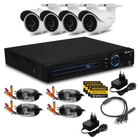 4 channel cctv