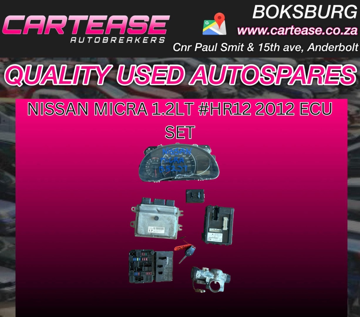 Nissan Micra 1.2LT #HR12 2012 ECU SET - Private Seller