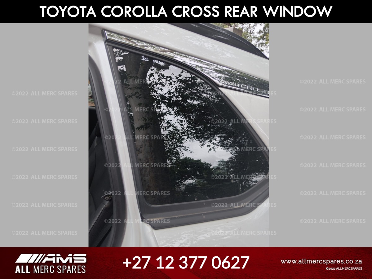 Used Toyota Corolla Cross Rear Window for Sale - Private Seller Used Toyota Corolla Cross Rear Window for Sale - Private Seller