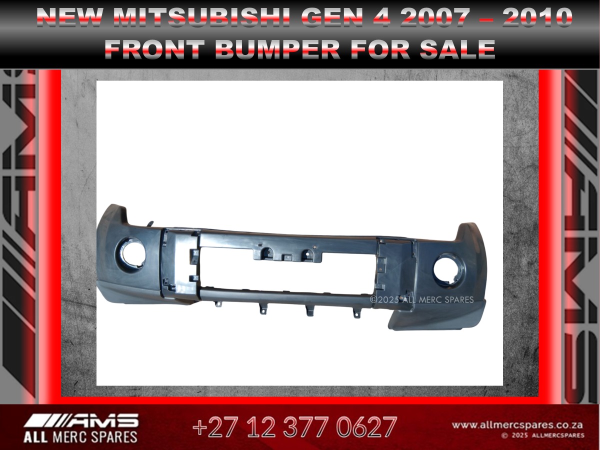 NEW MITSUBISHI PAJERO GEN 4 2007 – 2010 FRONT BUMPER - Private Seller NEW MITSUBISHI PAJERO GEN 4 2007 – 2010 FRONT BUMPER - Private Seller