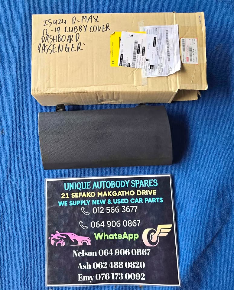 Isuzu D-Max Passenger Dashboard Cover