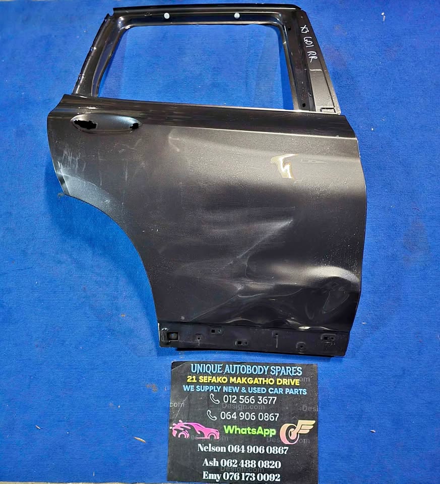 BMW X3 G01 Right Rear Back Door