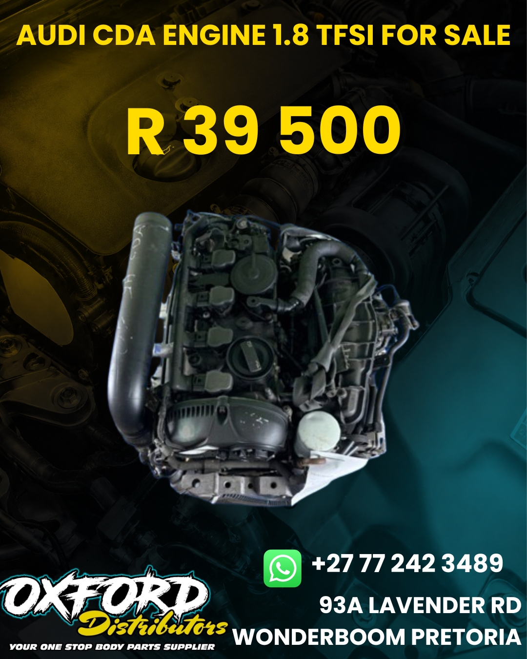 Audi CDA TFSI engine For Sale. Used - Private Seller Audi CDA TFSI engine For Sale. Used - Private Seller