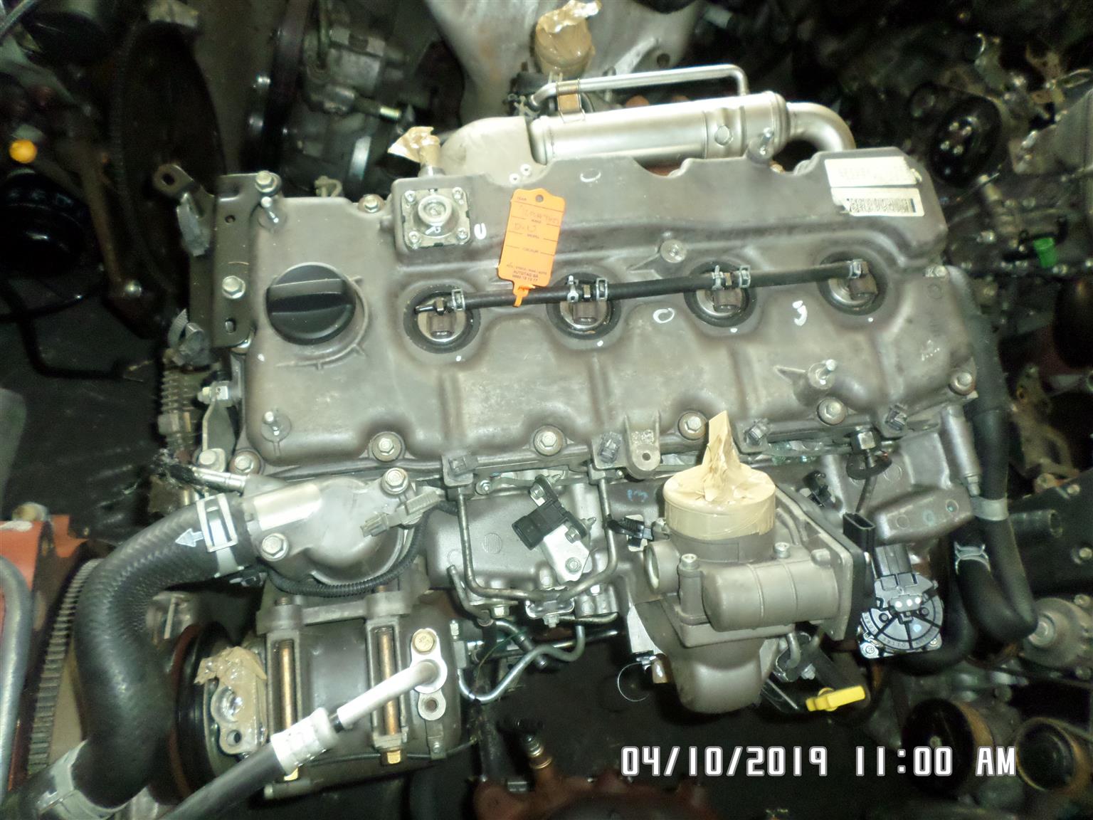 ISUZU 2.5 DTEC 4JK1 ENGINE FOR SALE ISUZU 2.5 DTEC 4JK1 ENGINE FOR SALE
