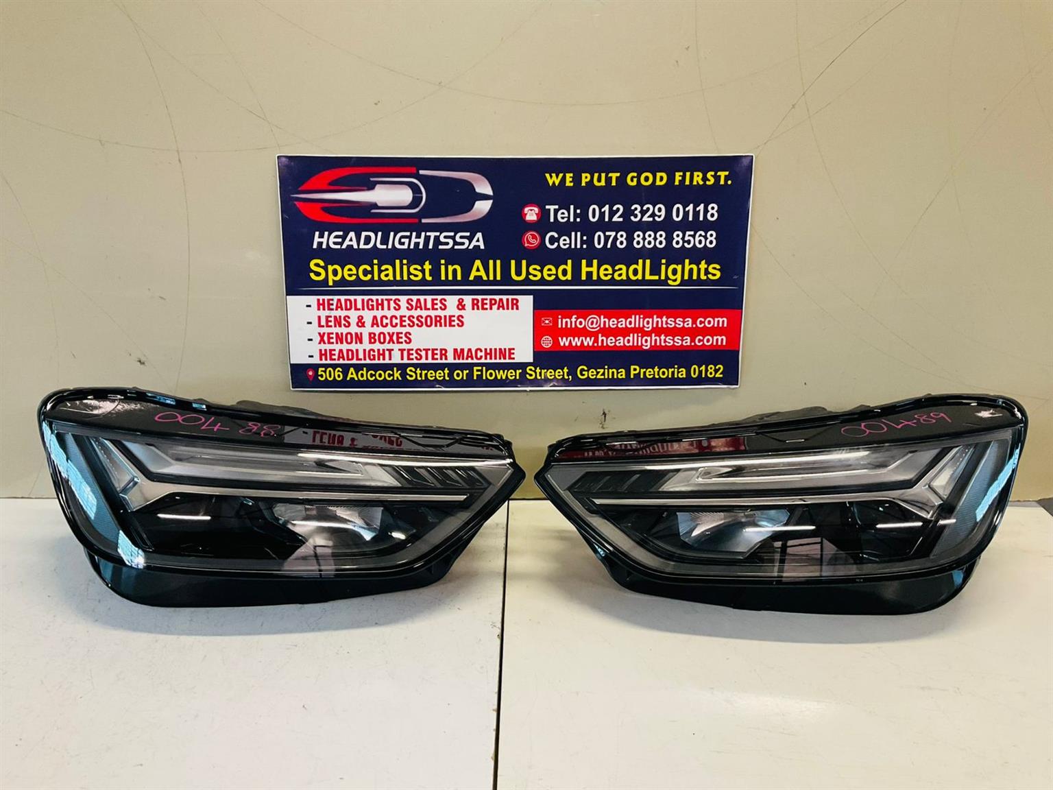 Audi Q5 facelift left and right side LED xenon headlights (2018-2023) - Private Seller Audi Q5 facelift left and right side LED xenon headlights (2018-2023) - Private Seller
