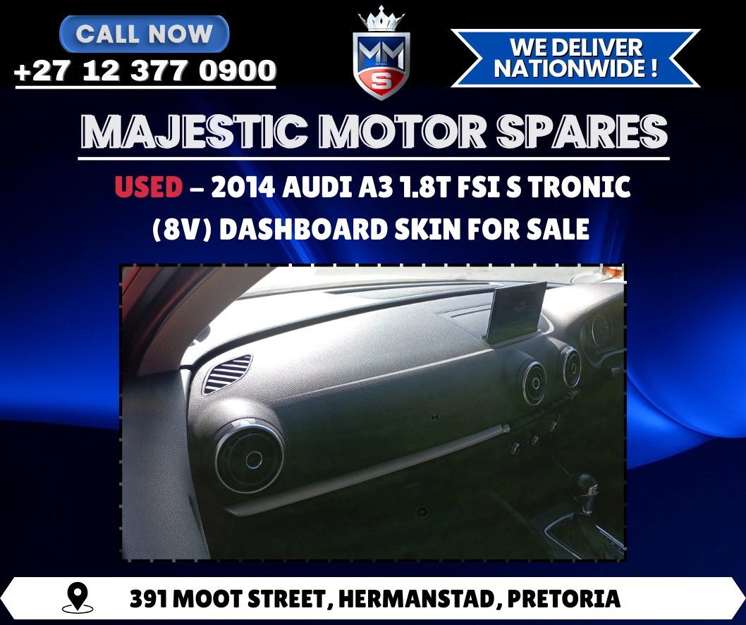 For Sale: Dashboard Skin – 2014 Audi A3 1.8T FSI - Private Seller For Sale: Dashboard Skin – 2014 Audi A3 1.8T FSI - Private Seller