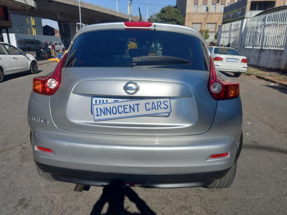 2013 NISSAN JUKE 1.6 PETROL ENGINE, KEYLESS MANUAL, SILVER COLOR, MILEAGE