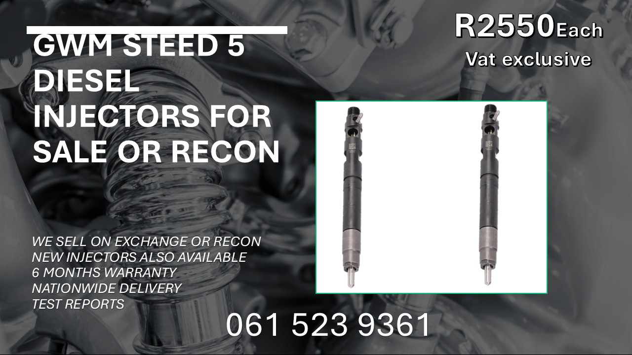 GWM STEED 5 DIESEL INJECTORS FOR SALE WITH TEST REPORTS - Private Seller GWM STEED 5 DIESEL INJECTORS FOR SALE WITH TEST REPORTS - Private Seller