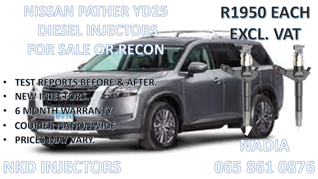 DIESEL INJECTORS FOR SALE FOR NISSAN PATHFINDER YD25 - Private Seller DIESEL INJECTORS FOR SALE FOR NISSAN PATHFINDER YD25 - Private Seller