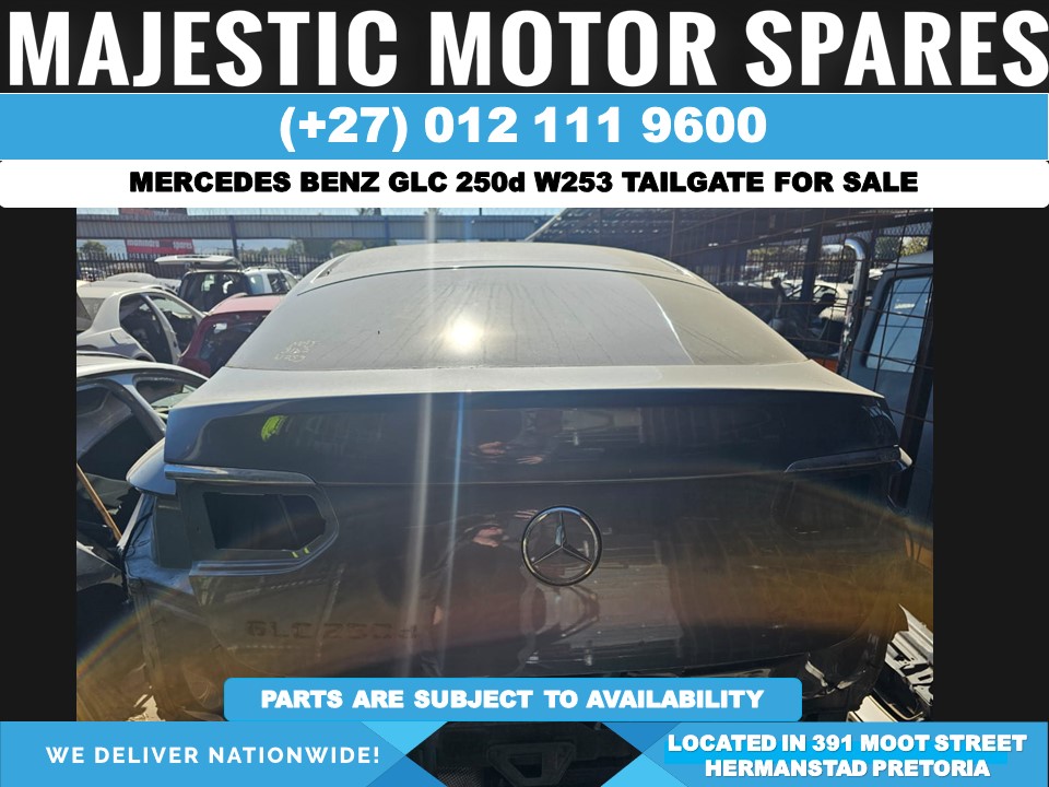 Mercedes Benz GLC 250d W253 used tailgate - Grey - Private Seller Mercedes Benz GLC 250d W253 used tailgate - Grey - Private Seller