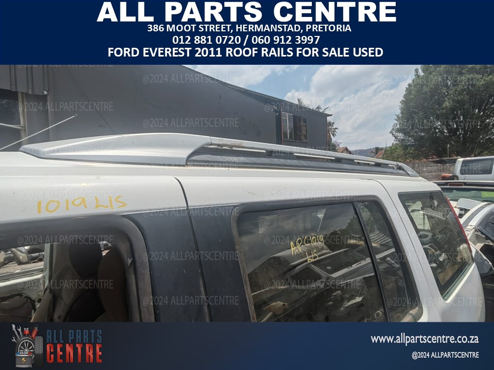 Ford Everest used 2011 roof rails for sale - Private Seller Ford Everest used 2011 roof rails for sale - Private Seller