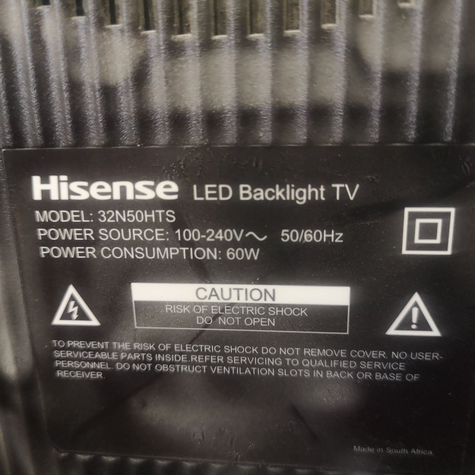 Hisense 32" HD Digital LED TV