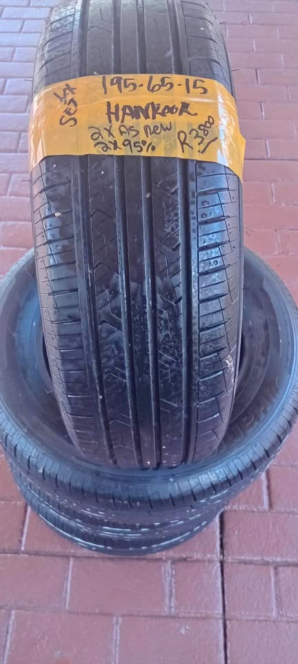 Set of 4x Hankook 15 - Private Seller Set of 4x Hankook 15 - Private Seller