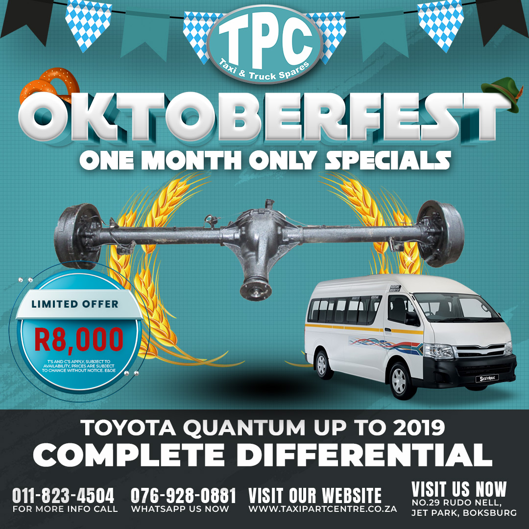 Toyota Quantum up to 2019 Complete Differential - Private Seller