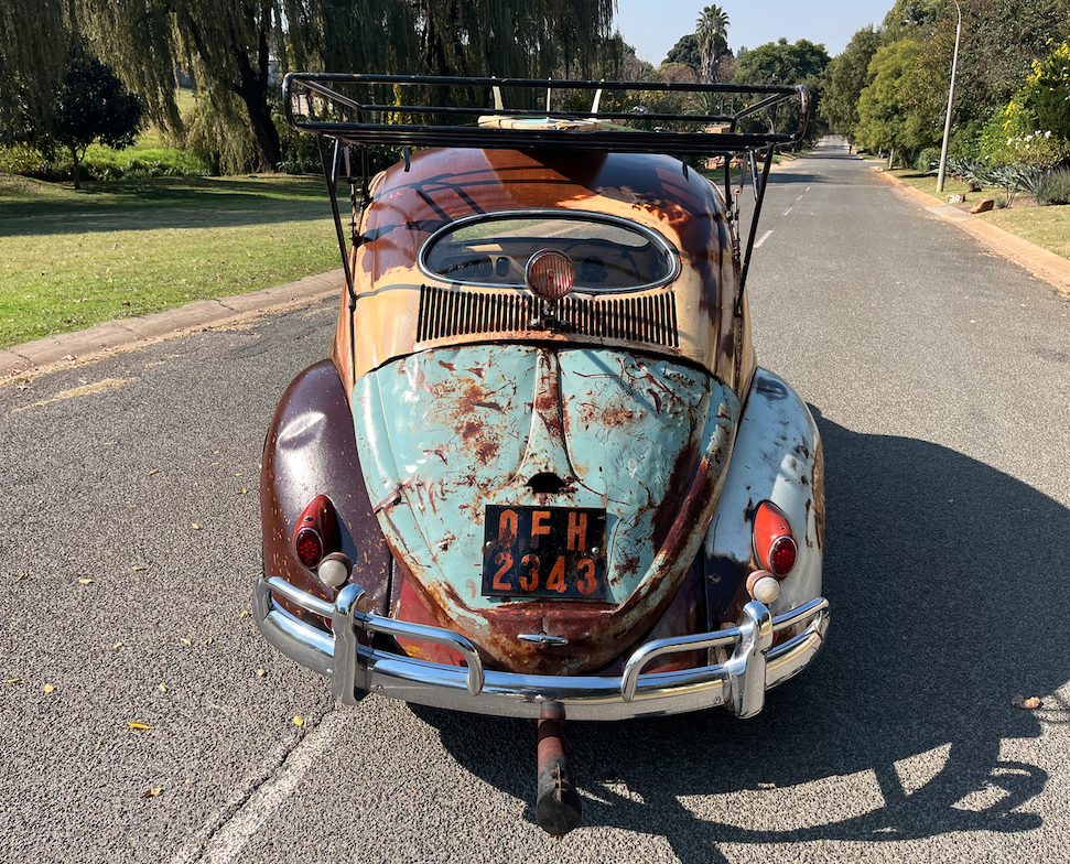 Vw Up Rust 1957 VW Beetle Oval Window Rust Rod | Junk Mail Marketplace