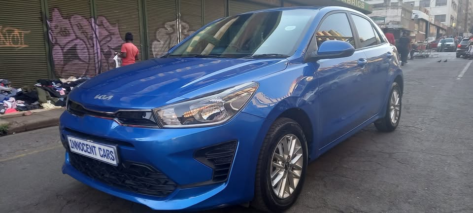 2022 KIA RIO 1.4 MANUAL TRANSMISSION, BLUE COLOUR, 41000KM