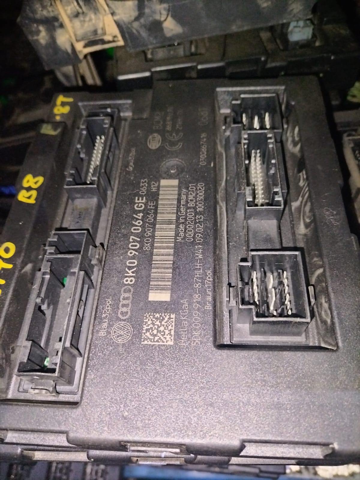 Audi B8 1.8T comfort control module for sale used Audi B8 1.8T comfort control module for sale used