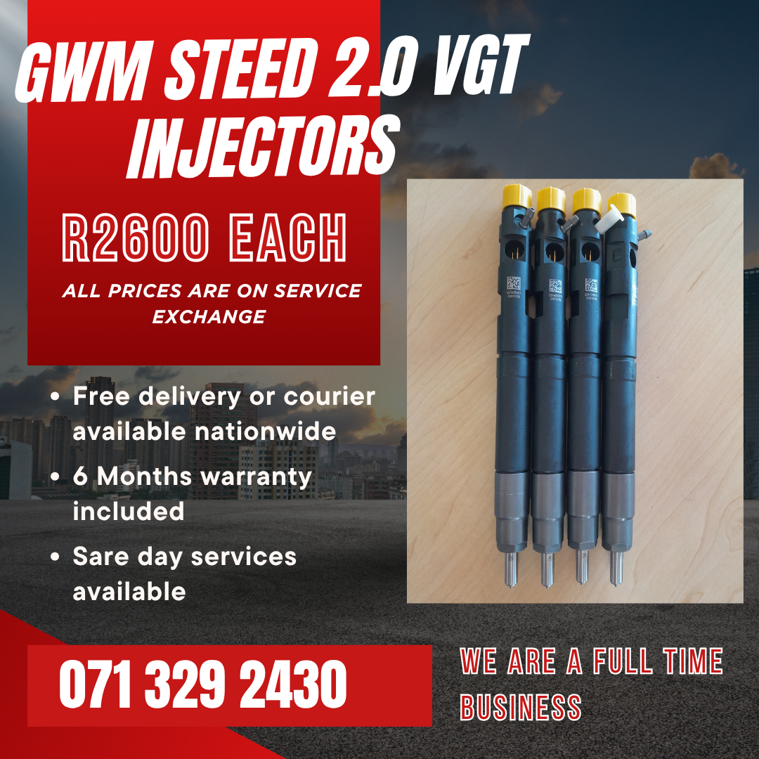 GWM STEED 2.0 INJECTORS FOR SALE 3