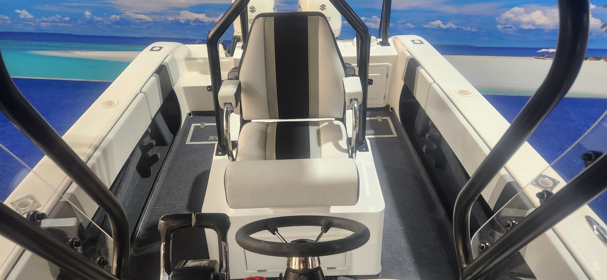 CITATION 600 CC ON TRAILER 2 X 100 HP SUZUKI 4 STROKES 2019 MODEL 60 HOURS