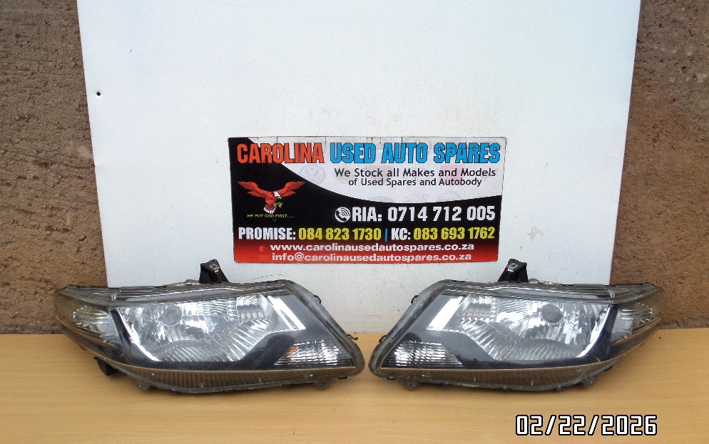 Honda Ballade left and right side standard headlights - Private Seller Honda Ballade left and right side standard headlights - Private Seller