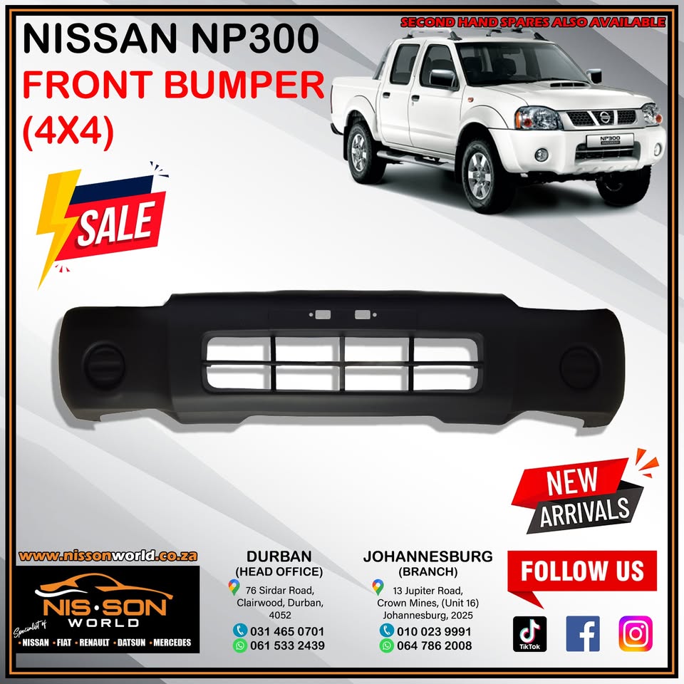 Nissan NP300 Front Bumper 4X4 - Private Seller Nissan NP300 Front Bumper 4X4 - Private Seller