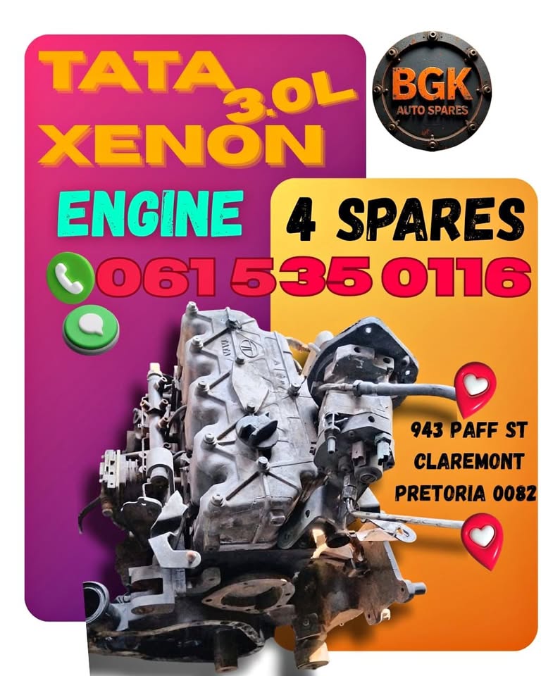 Tata xenon 3.0lt engine spares available - Private Seller Tata xenon 3.0lt engine spares available - Private Seller